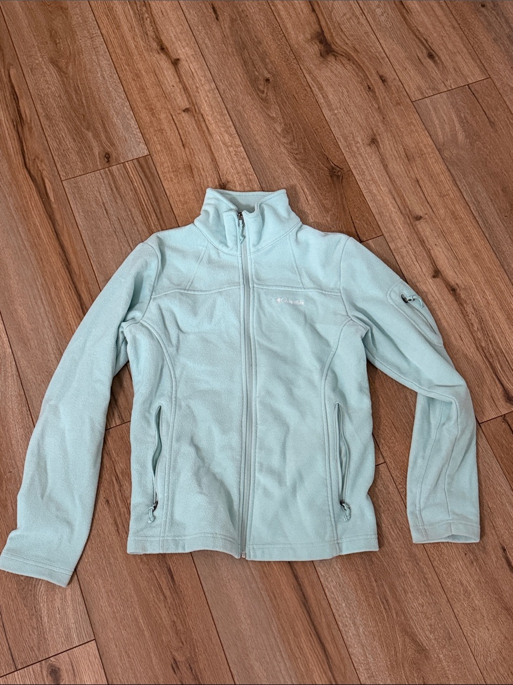 Women Columbia fleece zip up jacket size Medium